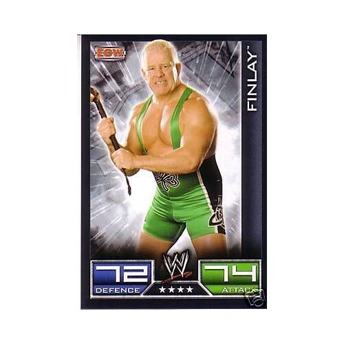 Wwe Slam Attax Trading Card Game Finlay