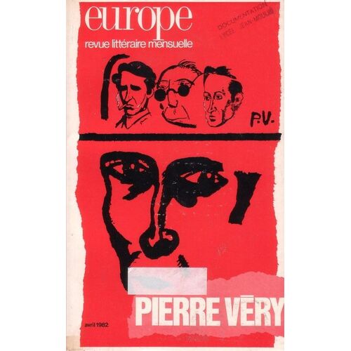 Europe N°636(04-1982) Pierre Véry