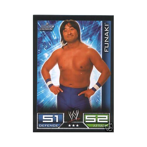Wwe Slam Attax Trading Card Game Funaki