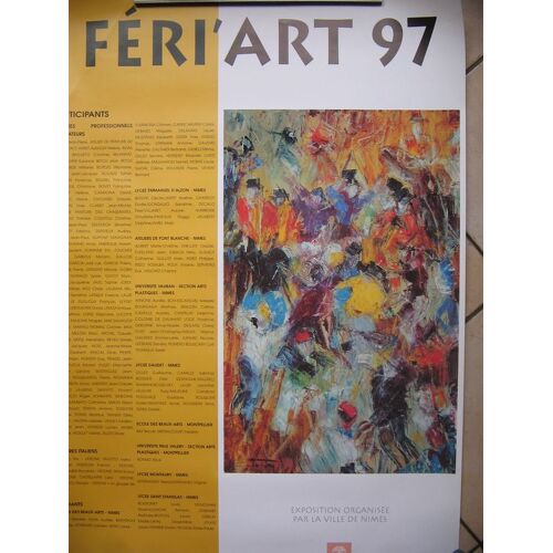 Feriar't 97 - Affiche Feria - 100 X 67 Cm