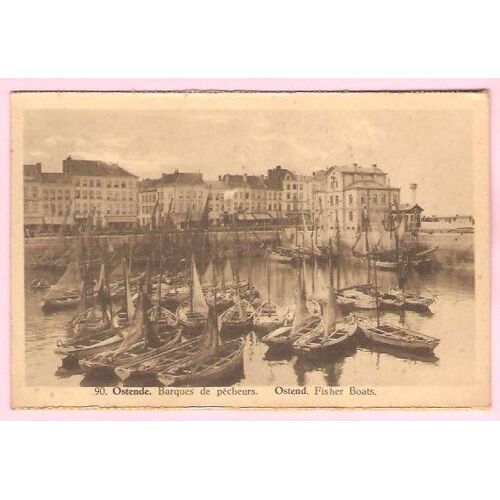 Ostende - Barques De Pêcheurs