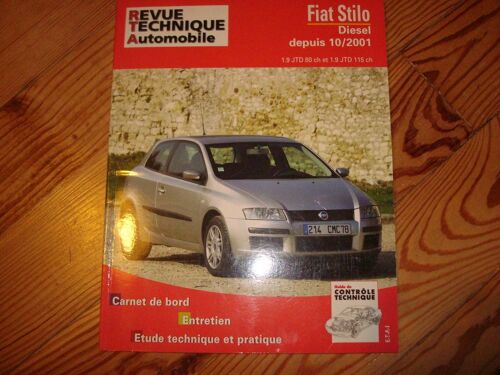 Fiat Stilo - Carnet De Bord, Entretien, Étude Technique Et Pratique