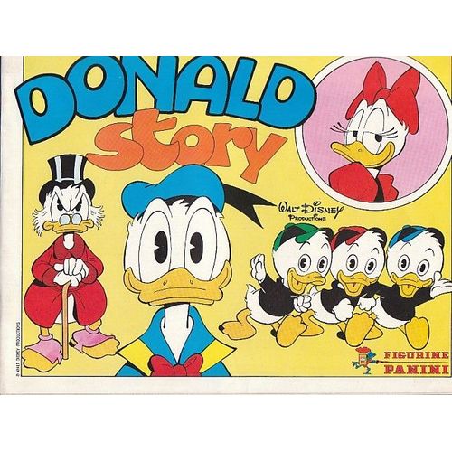 Donald Story  - Album Sans Aucune Image De La Collection Panini  -