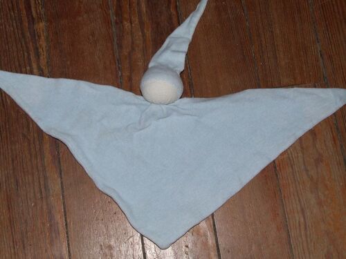 Lutin Doudou Plat Keptin Nature Et Découverte Bio Triangle Bleu