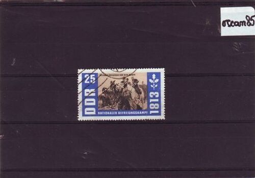 Allemagne 1963 Ddr : Sesquicentenaire De La Libération De 1813 - Corps Franc De Lützow Par Hans Hoschischen - Timbre Oblitéré