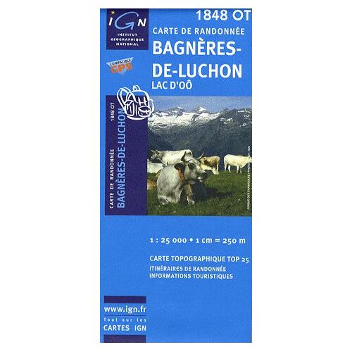 Bagnères-De-Luchon, Lac D'oô - 1/25 000
