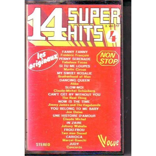 14 Super Hits- Abba - V.O Claude François - Frédéric François - Martin Circus
