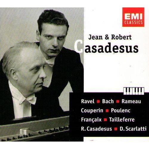 Oeuvres De Ravel, Debussy, Rameau, Couperin, Scarlatti Robert & Jean Casadesus, Piano