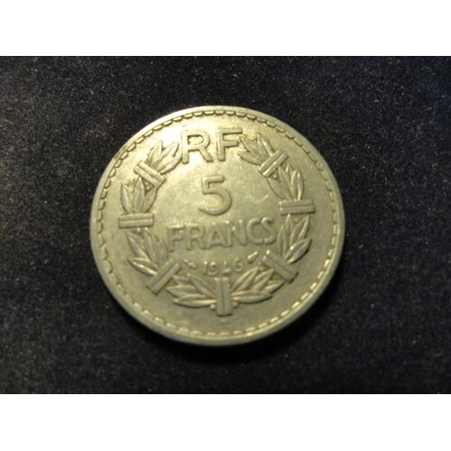 Lavrillier 5 Francs Alu 1946. B