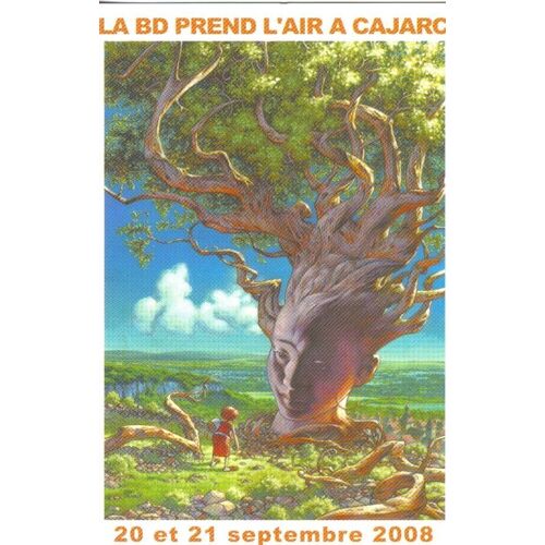 Carte Postale Tirage Limite Lidwine Festival Bd Cajarc 2008