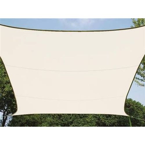 Voile solaire rectangulaire 4 x 3 m couleur : crème