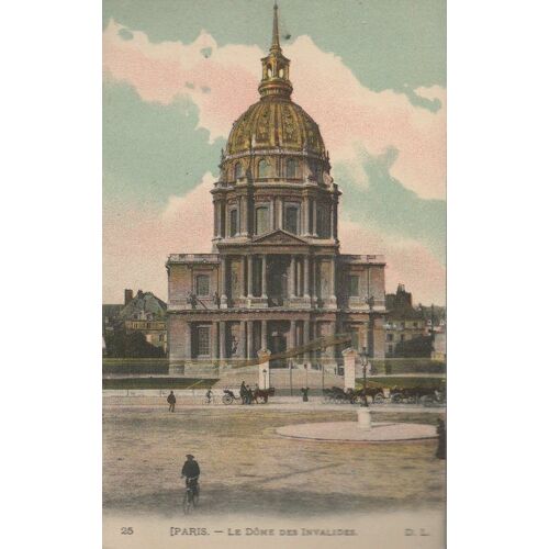 Carte Postale - Paris - Le Dôme Des Invalides 1900