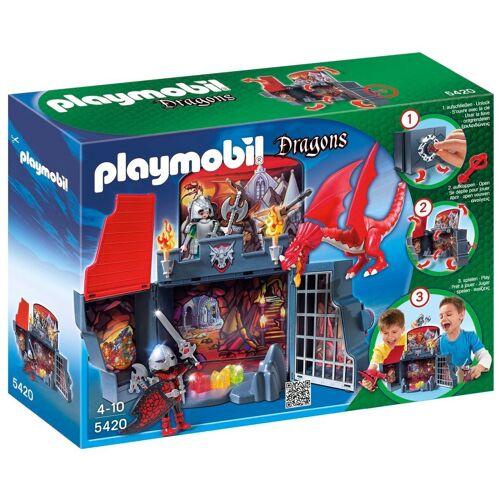 Playmobil Dragons 5420 - Coffre et Chevaliers