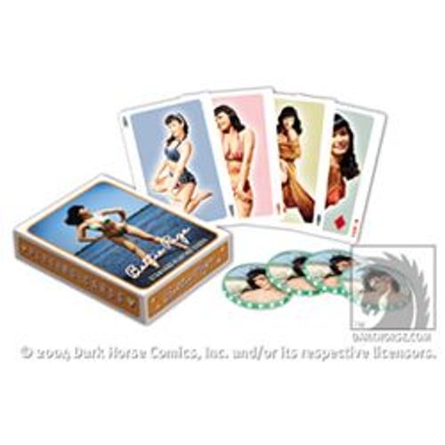 Bettie Page Jeu De Cartes À Jouer