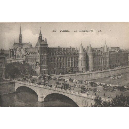 Carte Postale - Paris - La Conciergerie 1900