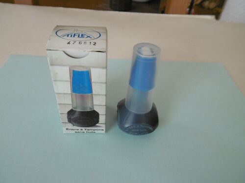 Flacon Encre A Tampons Sans Huile 25ml Bleu Tiflex