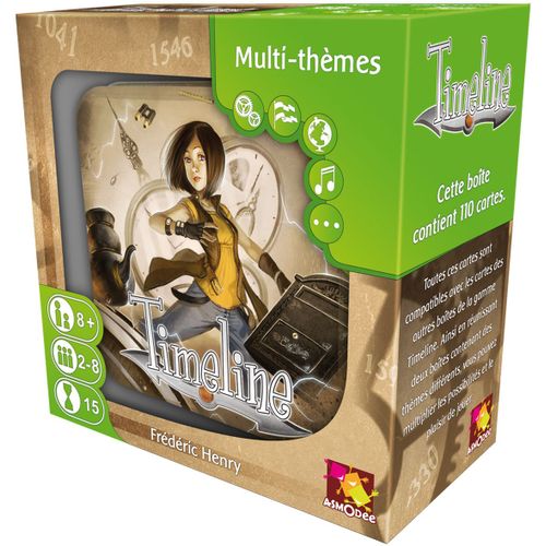 Asmodee Timeline Multi-Thème
