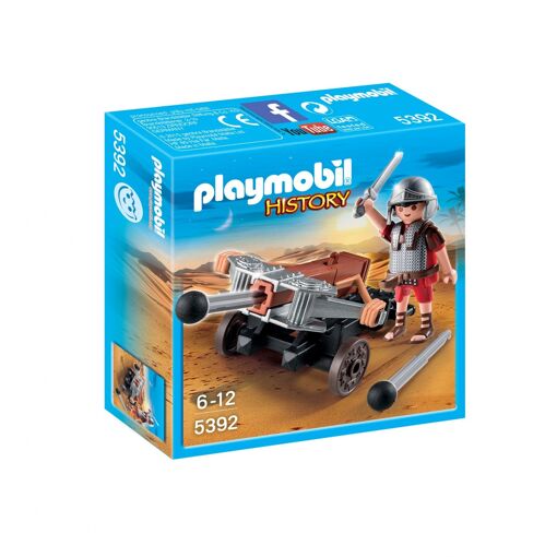 Figurine Playmobil Romain Porte-étendard - Neuf Sous Blister (ref:PL55)