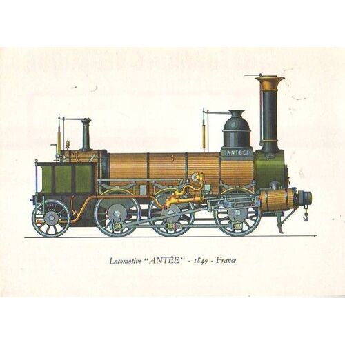 Locomotive Antee 1849 France Pour Le Medicament Troformone Dermique