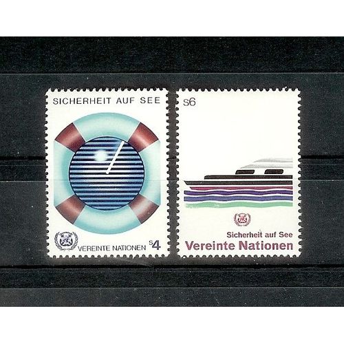 Nations Unies  Vienne Annee 1993  Neufs N° 30/31