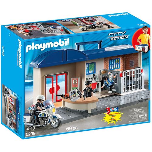 Playmobil 5299 - Commissariat De Police Transportable