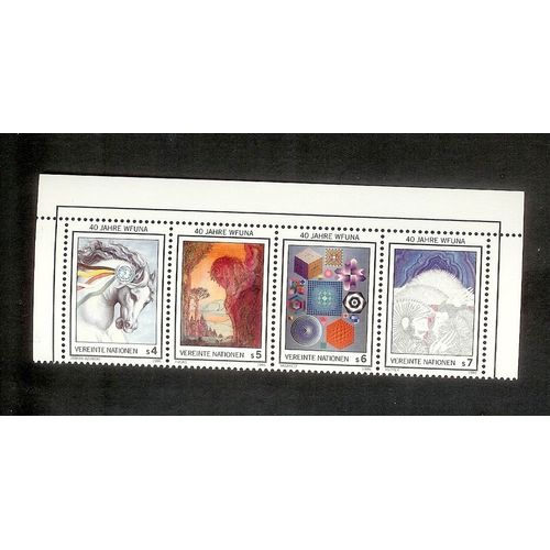 Nations Unies  Vienne Annee 1986  N° 64 A 67 Neufs