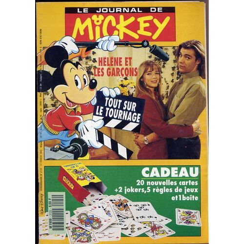 Le Journal De Mickey N° 2122 : Helene Et Les Garcons Tout Sur Le Tournage
