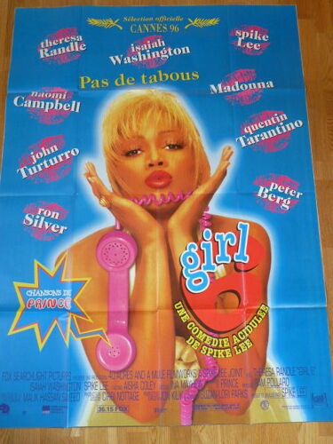 Girl 6 De Spike Lee - Affiche De Cinéma 120 Cm X 160 Cm