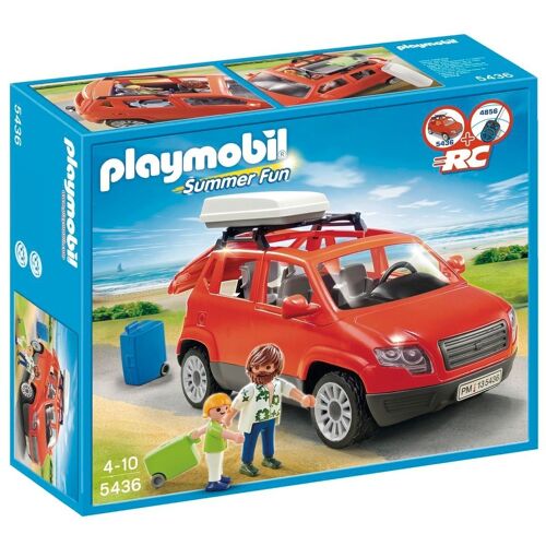 Playmobil 5436 - Voiture Avec Coffre De Toit