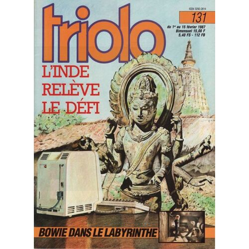 Triolo / 01-02-1987  N° 131 : David Bowie (3p)