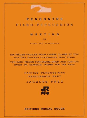 Rencontre Piano-Percussion