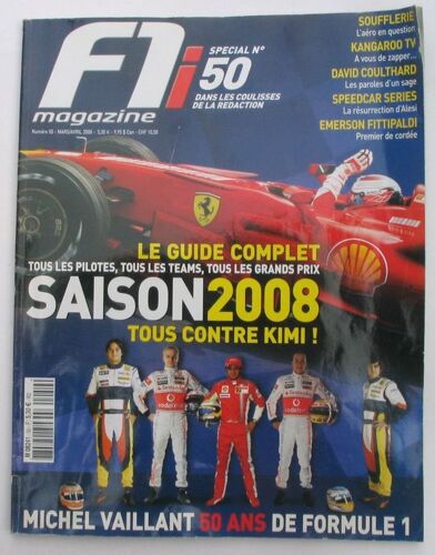 F1 Magazine Special N°50  N° 50 : Saison 2008 Tous Contre Kimi