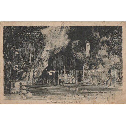 Carte Postale - Lourdes - La Grotte