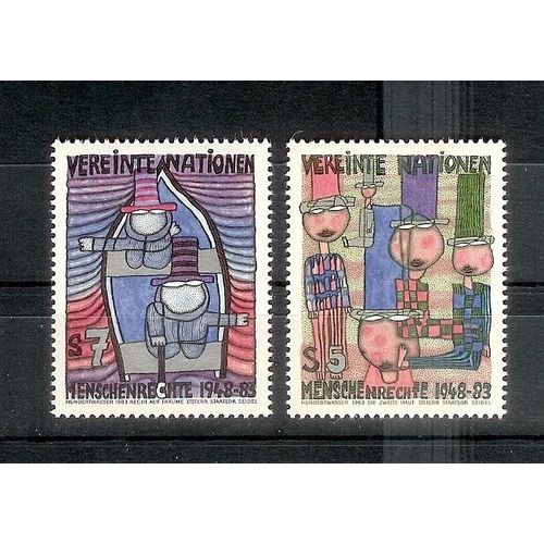 Nations Unies  Vienne Annee 1983  Neufsn° 37 / 37