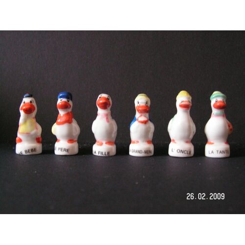 Fèves "Famille Oies" (Pasquier) (Lot N°5)
