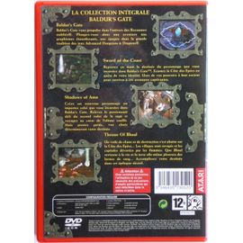 Baldur's Gate - Coffret 4 Jeux : Baldur's Gate + Tales Of The Sword Coast + Shadows Of Amn + Throne Of Bhaal Pc