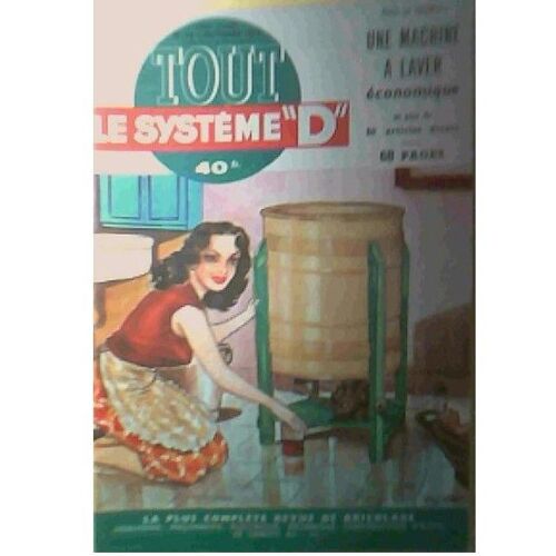 Tout Systeme D  N° 94 : Une Machine A Laver Economique