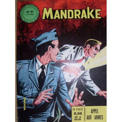 Mandrake N°91 Septembre 1966  N° 91 : Appel Aux  Armes