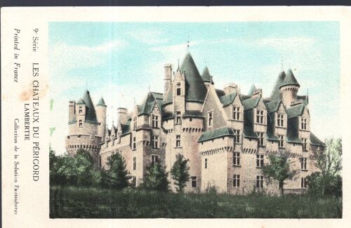 Carte Postale De Miallet (Dordogne) Le Château De Lambertie