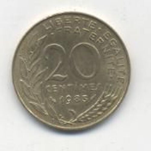 France 20 Centimes 1983