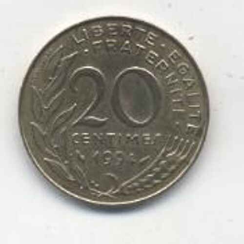 France 20 Centimes 1994