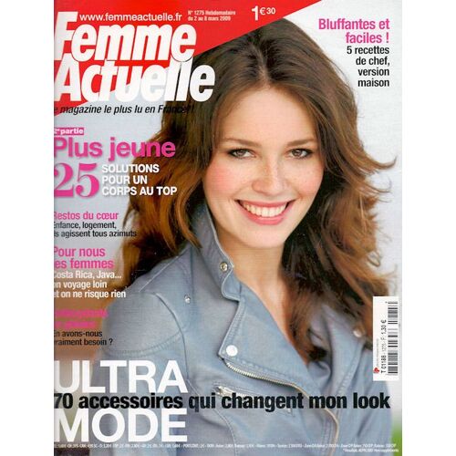 Femme Actuelle N° 1275 : Ultra Mode - 70 Accessoires Qui Changent Mon Look