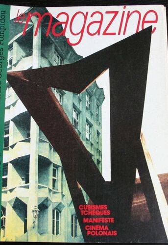 Le Magazine, Bulletin Du Centre National D'art & De Culture Georges Pompidou  N° 68 : 1992.  Cubismes Tchèques. Cinéma Polonais