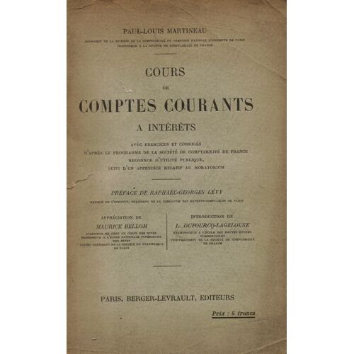 Cours De Comptes Courants À Intérêts