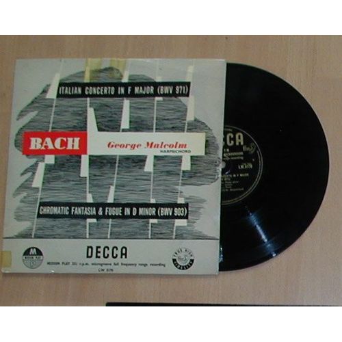 Italian Concerto In F Major ( Bwv 971 ),Chromatic Fantasia And Fugue In D Minor ( Bwv 903)