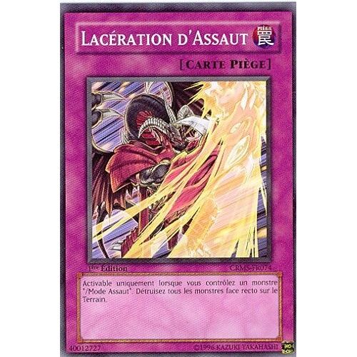 Lacération D'assaut Crms-Fr074 1ere Edition
