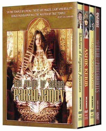 The Films Of Sergei Paradjanov (Shadows Of Forgotten Ancestors/The Color Of Pomegranates/The Legend Of Suram Fortress/Ashik Kerib)
