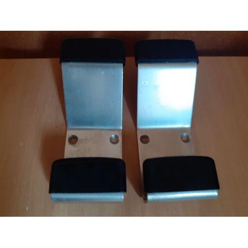 Lot de 2 portes manteaux en métal épais