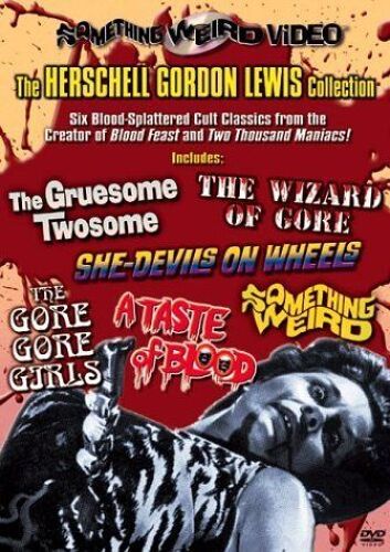 The Herschell Gordon Lewis Collection (The Gore Gore Girls / A Taste Of Blood / She-Devils On Wheels / The Gruesome Twosome / The Wizard Of Gore / Something Weird)