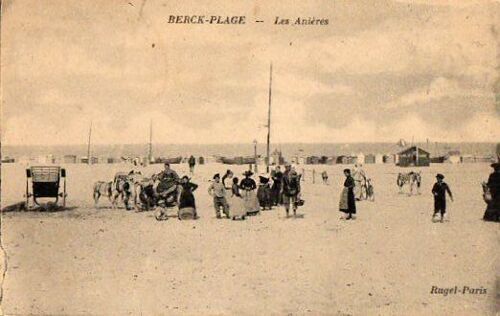 Cpa- Berck-Plage- Les Anières
